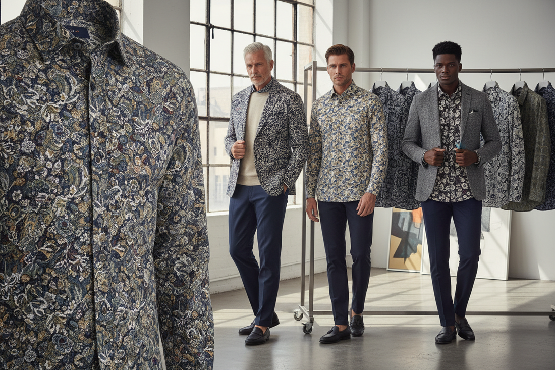 Elevate Your Style with Premium Printed Dress Shirts