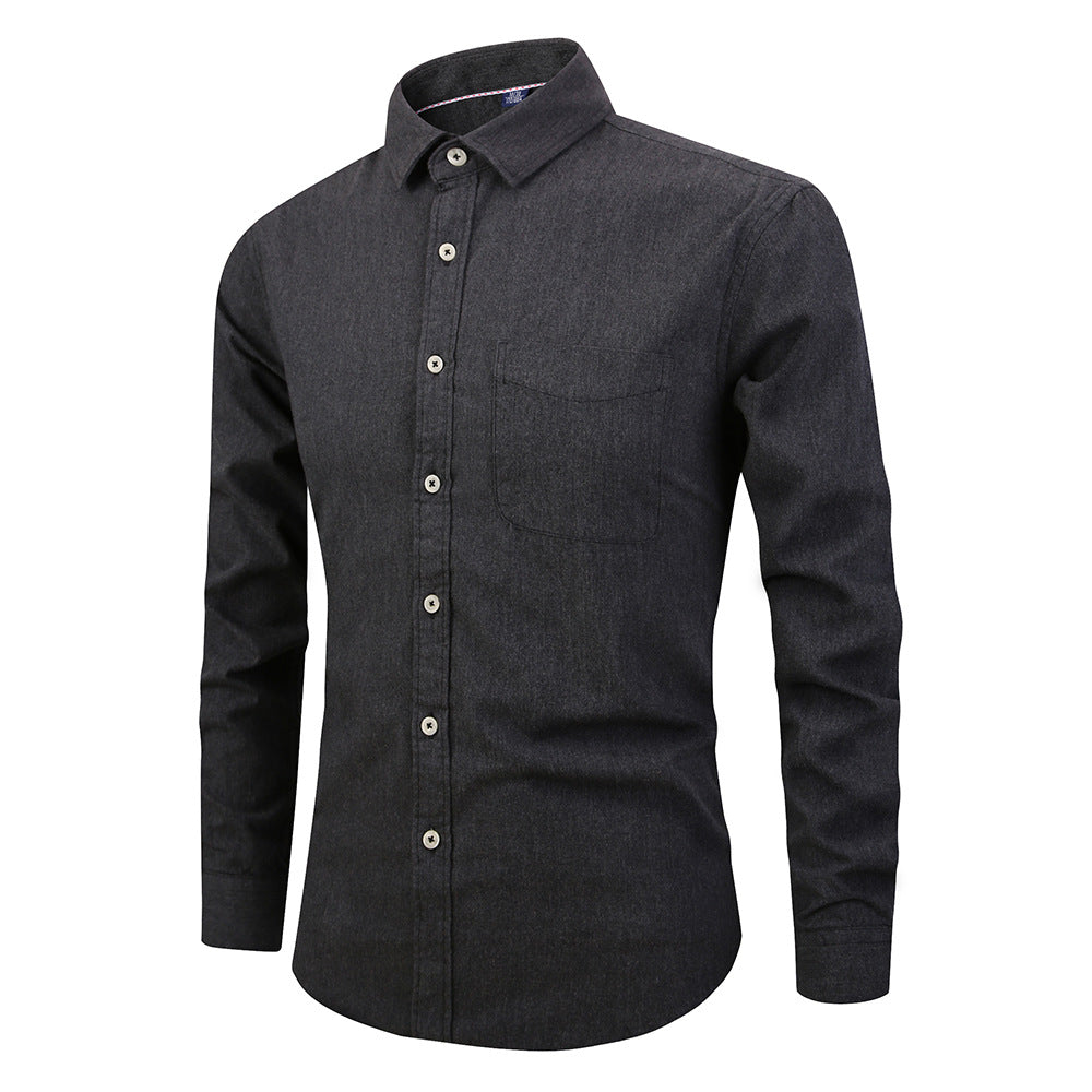 Easy care men's dress shirt